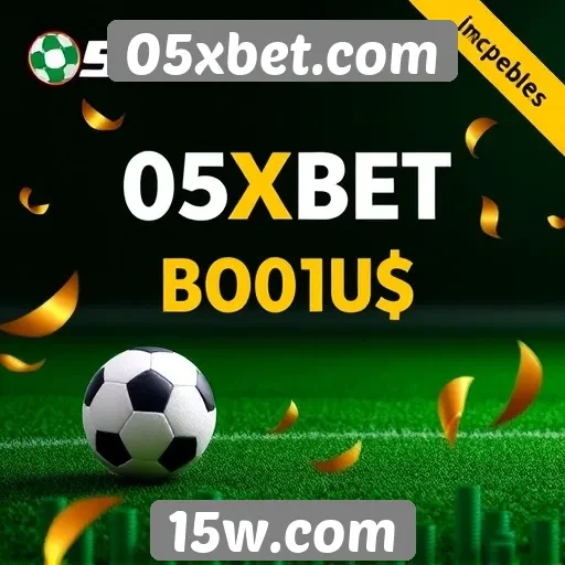 Plataforma 05xbet.com oferece bônus para novos usuários