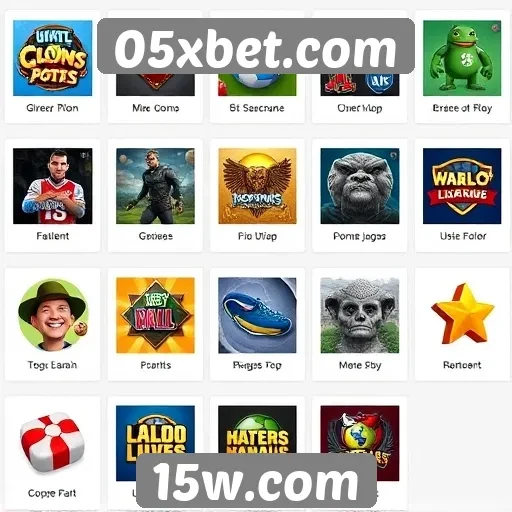 Análise de jogos populares na plataforma 05xbet